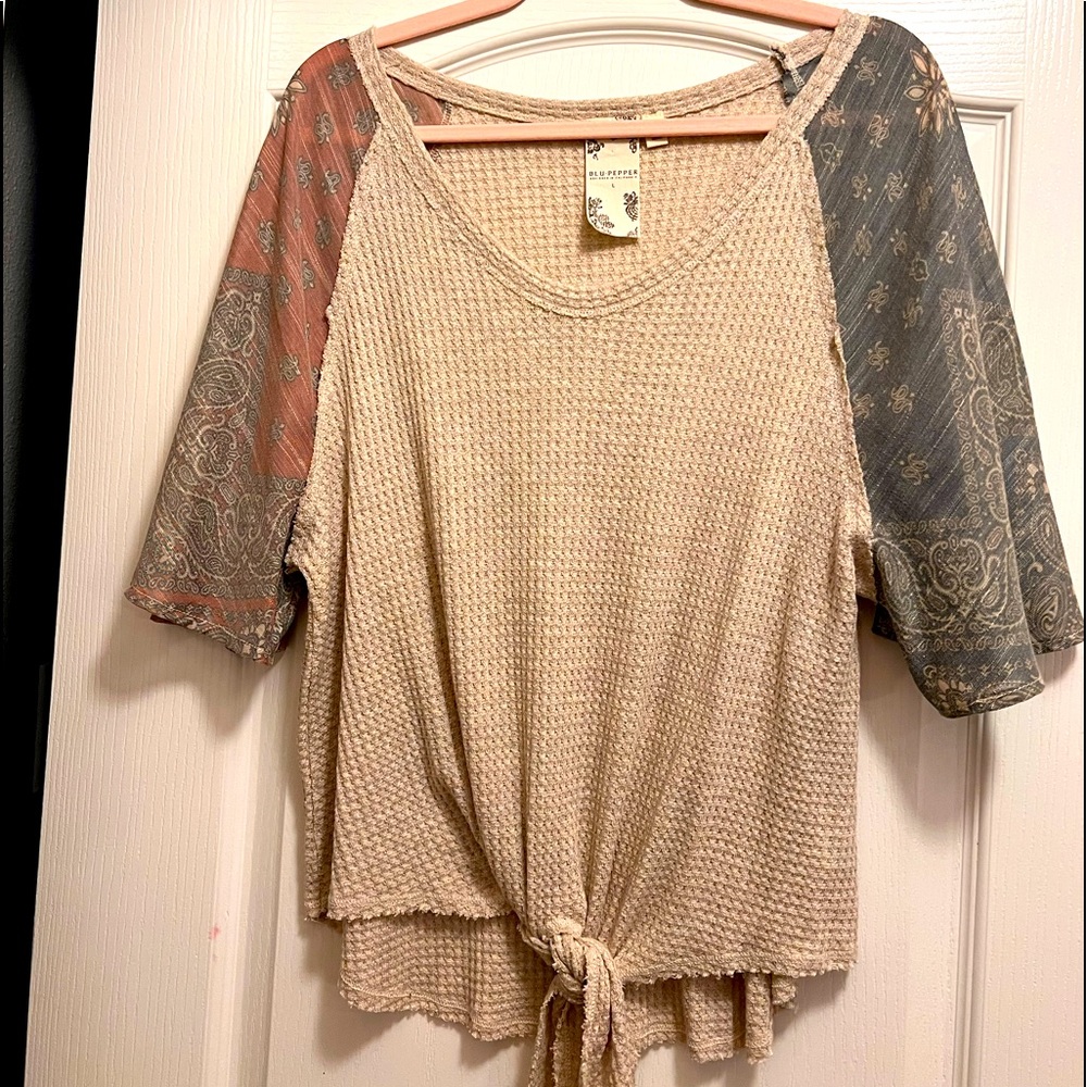 Blu Pepper brand … casual top size Large